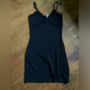 H&M divided black dress